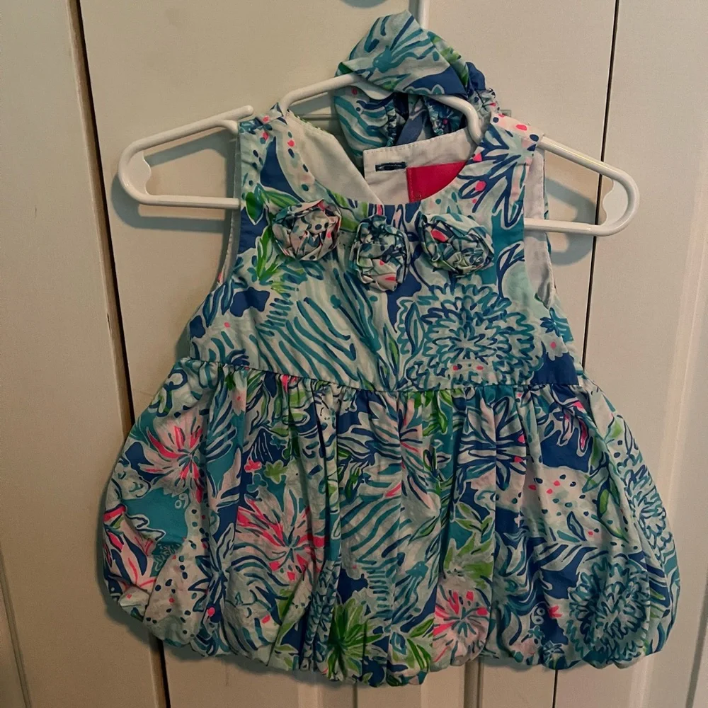 Lily Pulitzer infant dress 6-12 months - Picture 1 of 5